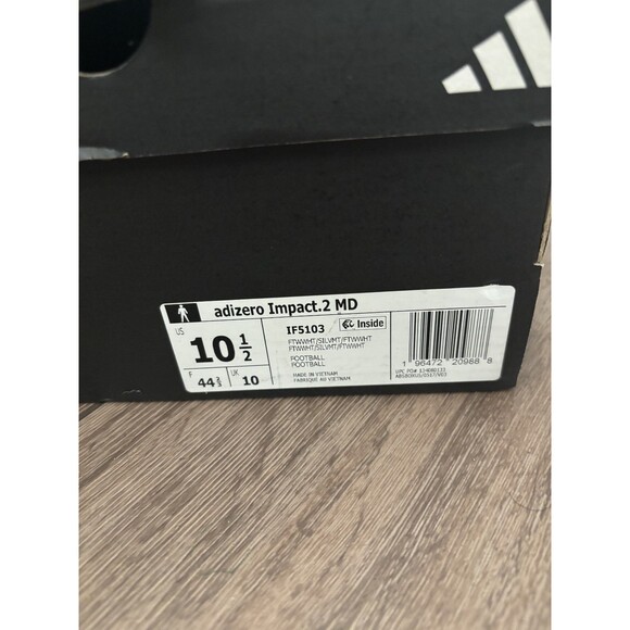 Adidas Men's Adizero Impact.2 Spark Molded Football Sneaker Size 8,10,10.5,11 - Picture 6 of 6